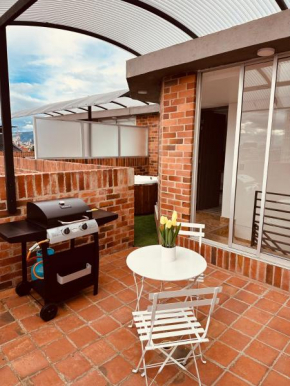 Penthouse Terraza Jacuzzi y Bbq privado 2 barrio jvargas